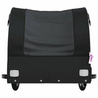 Fietstrailer 45 kg ijzer zwart 6