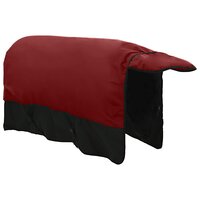 Paardendeken Donkergroen en Zwart 105 cm Polyester 5