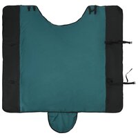 Paardendeken Donkergroen en Zwart 95 cm Polyester 6