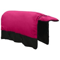 Paardendeken Roze en Zwart 105 cm Polyester 5