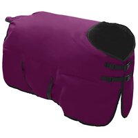 Paardendeken Donkergroen en Zwart 85 cm Polyester 3