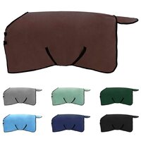 Paardendeken Volledig Donkerbruin Polyester 2