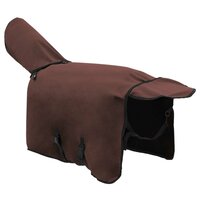 Paardendeken Volledig Donkerbruin Polyester 5