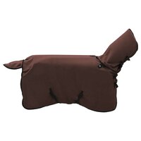 Paardendeken Volledig Donkerbruin Polyester 4