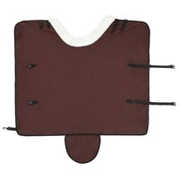 Paardendeken Volledig Donkerbruin 75 cm Polar fleece 6