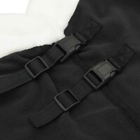 Paardendeken Zwart 105 cm Polar fleece 8