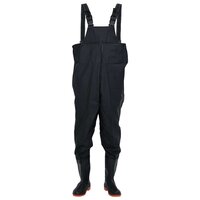 Waadpak met laarzen maat 41 zwart 2