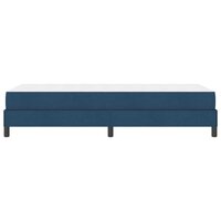 Boxspringbed met matras Blauw 90 x 190 cm Stof 8