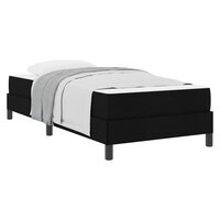 Boxspringbed met matras Zwart 90 x 200 cm Stof 2
