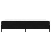 Boxspringbed met matras Zwart 90 x 200 cm Stof 8