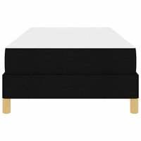 Boxspringbed met matras Zwart 100 x 200 cm Stof 7