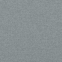 Bankstel met kussen Lichtgrijs Polyester 8