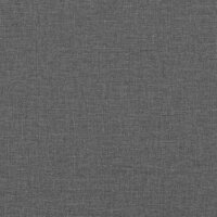 Bankstel met kussen Donkergrijs Polyester 8