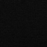 Bankstel met kussen Zwart Polyester 8