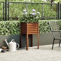 Plantenbak 45x45x88 cm weerbestendig staal 3