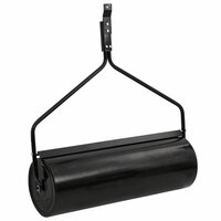 Gazonroller trekbaar met beluchtingsklemmen 63 L ijzer zwart 3