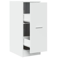 Apothekerskast Wit 30x41x77,5 cm Bewerkt Hout 2