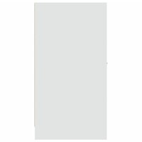 Apothekerskast Wit 30x41x77,5 cm Bewerkt Hout 6