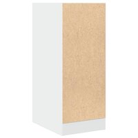 Apothekerskast Wit 30x41x77,5 cm Bewerkt Hout 7
