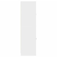 Apothekerskast Wit 30x41x144,5 cm Bewerkt Hout 6