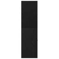 Apothekerskast Zwart Eiken 30x41x144,5 cm Bewerkt Hout 7