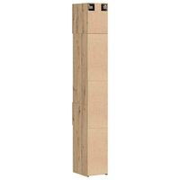 Opbergkast met lade 2 pcs Artisan Eiken 30 x 42,5 x 225 cm 9