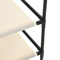 Opbergkast met 6 lades 55x29x55 cm staal cr&egrave;mekleurig 7