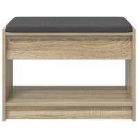 Halbank met kussen met plank Sonoma Eiken 63 x 38 x 45 cm 5