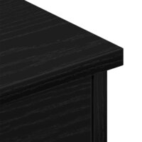 Wandkast met lade Zwart Eiken 60 x 26 x 18,5 cm Bewerkt hout 9