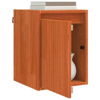 Wandkast met opslag Wasbruin 30 x 30 x 40 cm Massief grenenhout 3