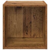 Wandkast met plank Oudhout 37 x 37 x 37 cm Bewerkt hout 6