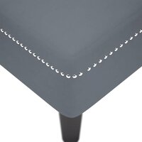 Chaise longue met kussen&amp;rechterarmleuning fluweel donkergrijs 7