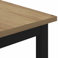 Salontafel Ambachtelijk eiken 40 x 40 x 36 cm Bewerkt hout 7