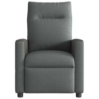 Massagestoel Donkergrijze Stof 3