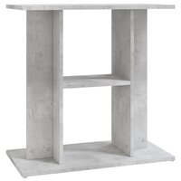 Aquariumstandaard Betongrijs 60x30x60 cm Bewerkt hout 2