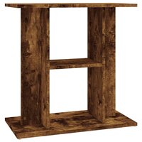 Aquariumstandaard Gerookt Eikenhout 60x30x60 cm Bewerkt Hout 2
