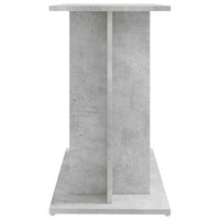 Aquariumstandaard Betongrijs 80x35x60 cm Bewerkt hout 5