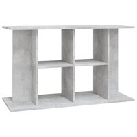 Aquariumstandaard Betongrijs 100x40x60 cm Bewerkt hout 2