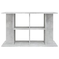 Aquariumstandaard Betongrijs 100x40x60 cm Bewerkt hout 4