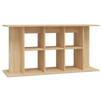 Aquariumstandaard Sonoma Eiken 120x40x60 cm Bewerkt Hout 2