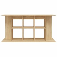 Aquariumstandaard Sonoma Eiken 120x40x60 cm Bewerkt Hout 4