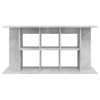Aquariumstandaard Betongrijs 120x40x60 cm Bewerkt hout 4