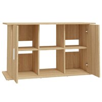Aquariumstandaard Sonoma Eiken 101x41x58 cm Bewerkt Hout 6
