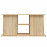 Aquariumstandaard Sonoma Eiken 121x41x58 cm Bewerkt Hout 5