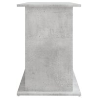 Aquariumstandaard Betongrijs 121x41x58 cm Bewerkt hout 7