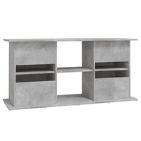 Aquariumstandaard Betongrijs 121x41x58 cm Bewerkt hout 8