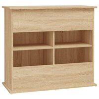 Aquariumstandaard Sonoma Eiken 81x36x73 cm Bewerkt Hout 8