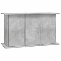 Aquariumstandaard Betongrijs 101x41x58 cm Bewerkt hout 2