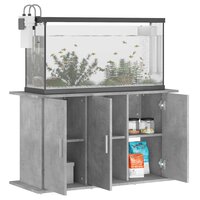 Aquariumstandaard Betongrijs 101x41x58 cm Bewerkt hout 3