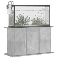 Aquariumstandaard Betongrijs 101x41x58 cm Bewerkt hout 4